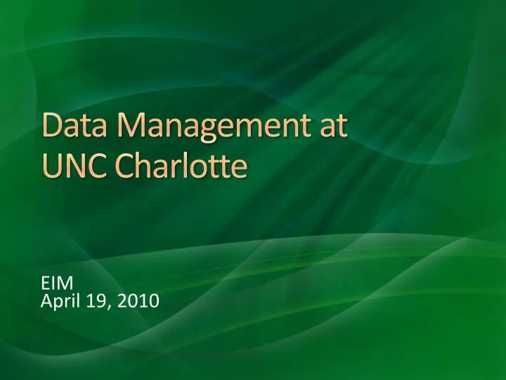 Uncc Powerpoint Template Uncc Powerpoint Template