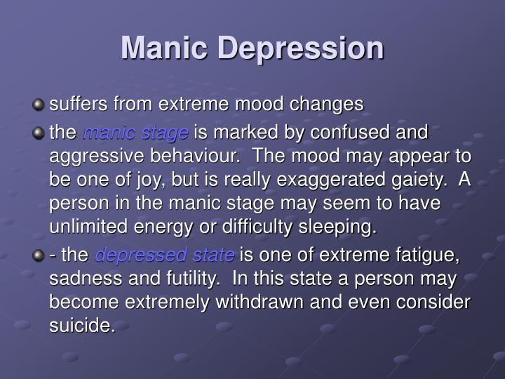Manic Depressive Definition Examples And Forms | My XXX Hot Girl
