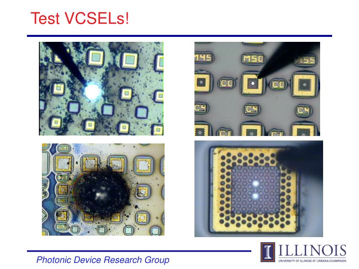 PPT - VCSEL Fabrication Processing PowerPoint Presentation  