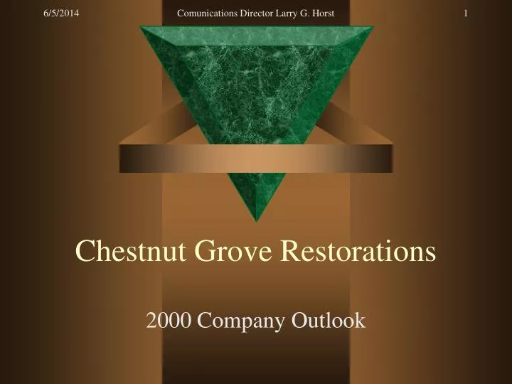 chestnut grove restorations n.