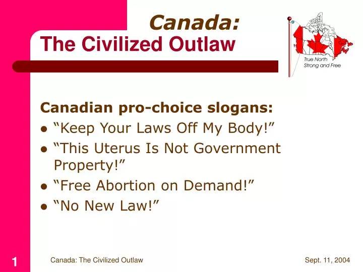 canada the civilized outlaw n.