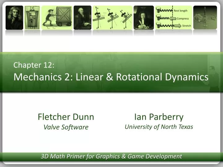PPT - Chapter 12: Mechanics 2: Linear & Rotational Dynamics PowerPoint ...
