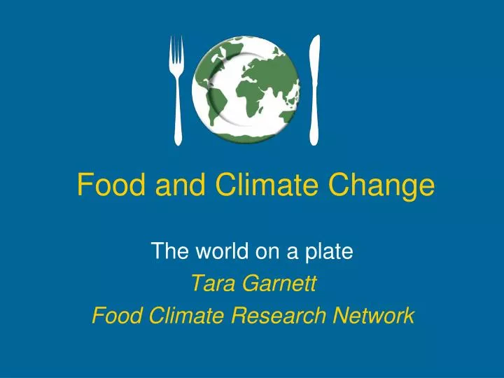 food and climate change n.