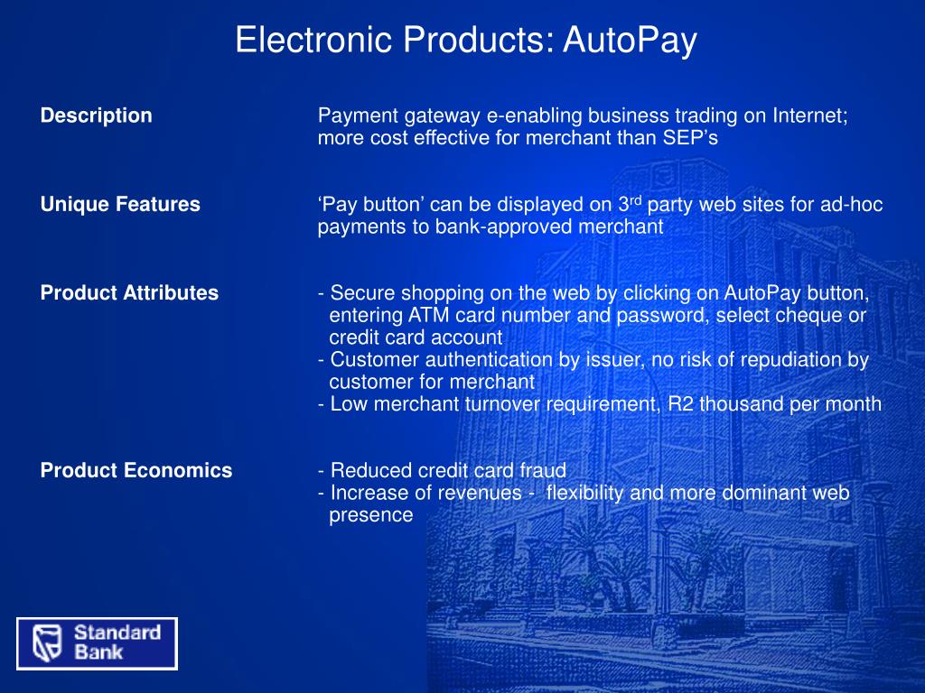PPT - The SME Offerings of Standard Bank of South Africa PowerPoint ...