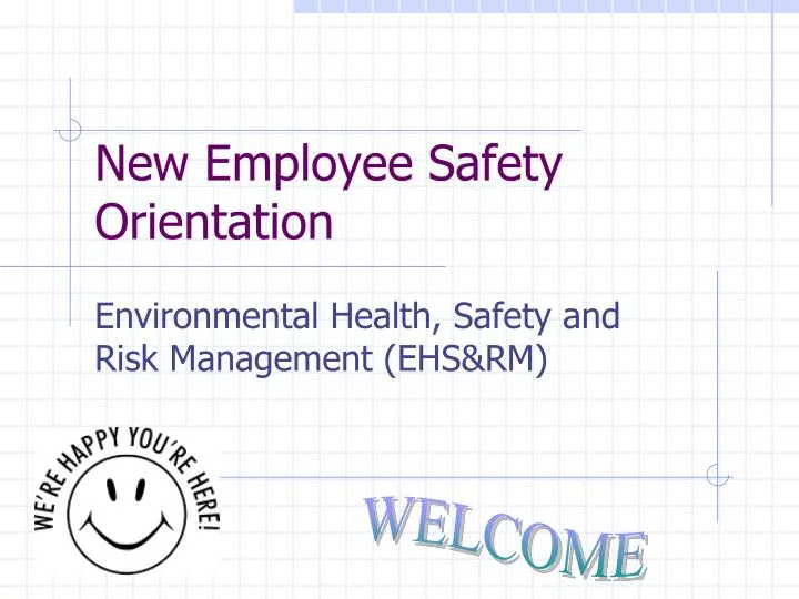 new employee safety orientation n.