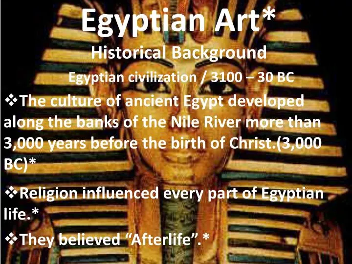 egyptian art historical background egyptian civilization 3100 30 bc n.