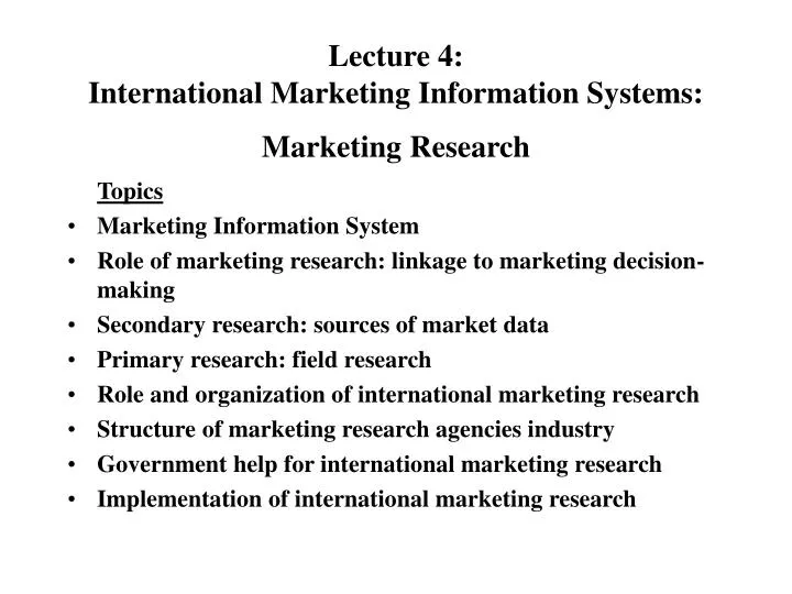 marketing research topics for students