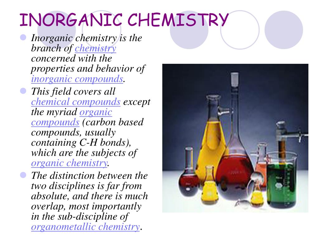 research paper in inorganic chemistry