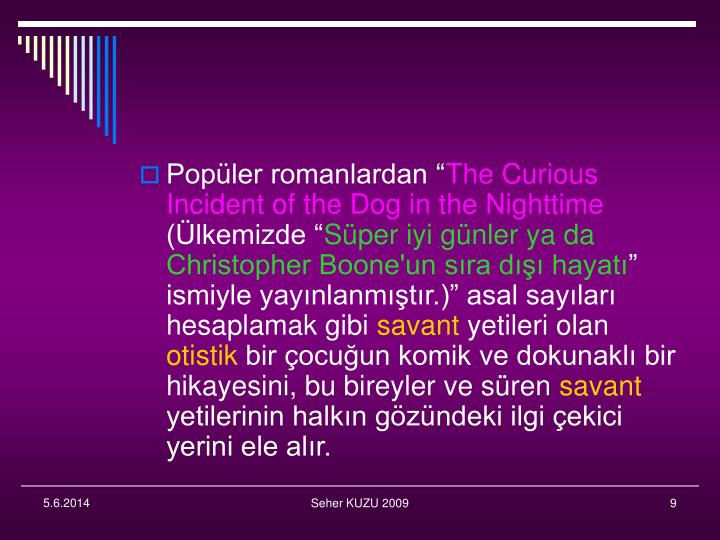 autism the curious incident of the Curious incident of the dog in the night time by mark haddon essay 855 words | 4 pages the curious incident of the dog in the night time is about a young boy with asperger's syndrome named christopher asperger syndrome is an autism spectrum disorder considered to be on the “high functioning” end of the spectrum. autism the curious incident of the Curious incident of the dog in the night time by mark haddon essay 855 words | 4 pages the curious incident of the dog in the night time is about a young boy with asperger's syndrome named christopher asperger syndrome is an autism spectrum disorder considered to be on the “high functioning” end of the spectrum.