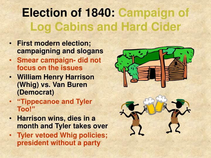 ppt jacksonian era 1824 1840 powerpoint presentation id 1043649 election of 1840