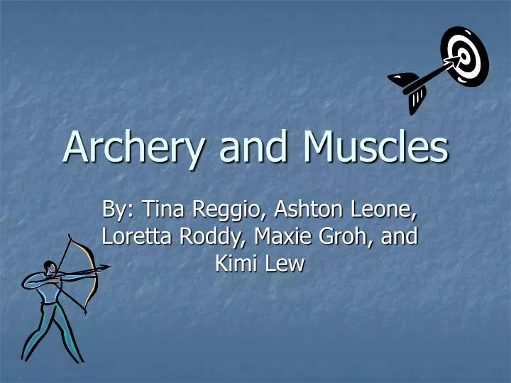 archery and muscles n.