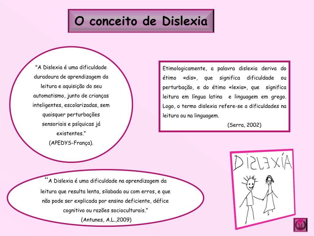 Qué significa dislexia