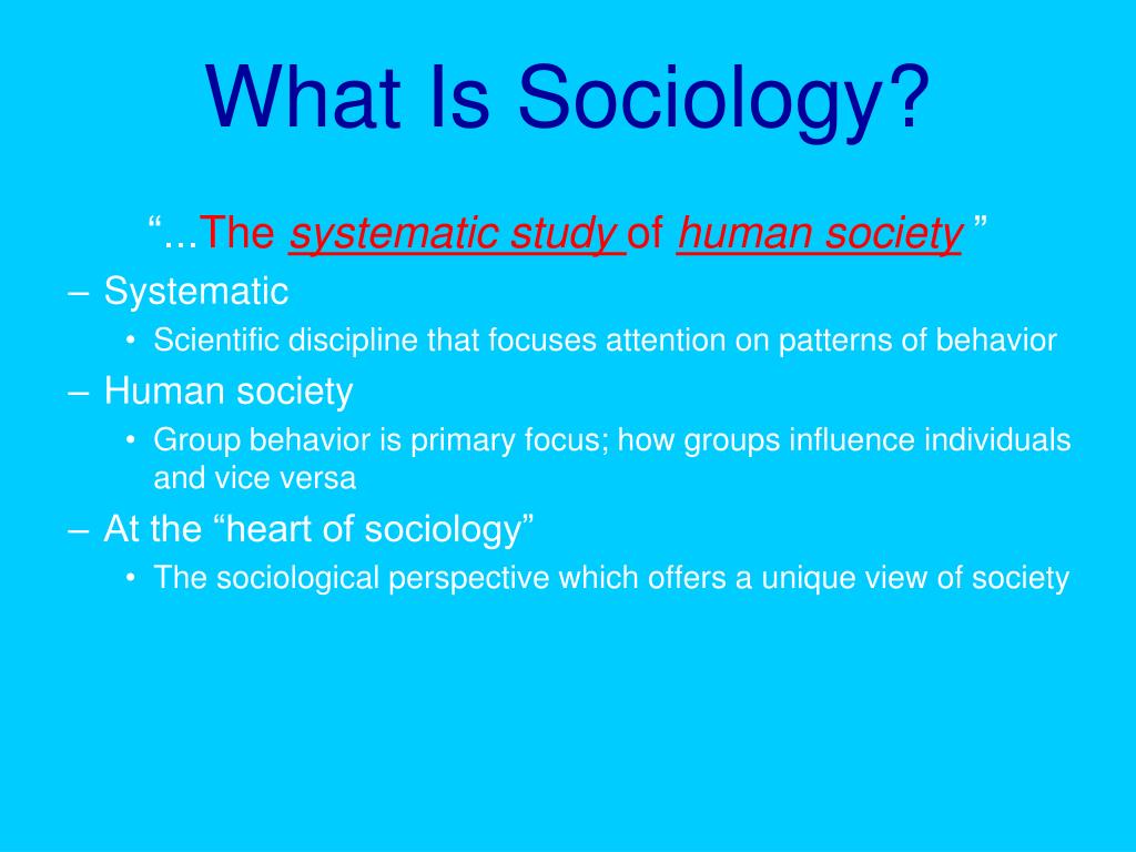 PPT - Sociology PowerPoint Presentation, free download - ID:1046427