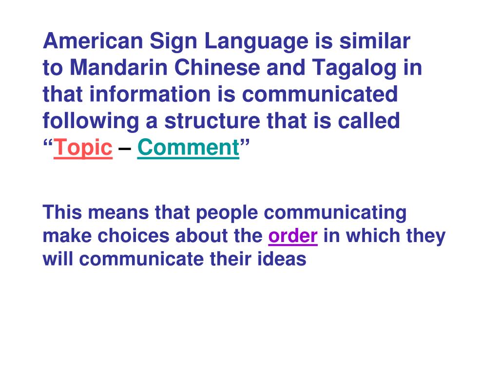 topic in tagalog
