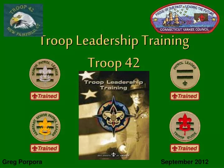 troop leadership training troop 42 n.