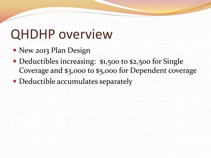 qhdhp overview n.