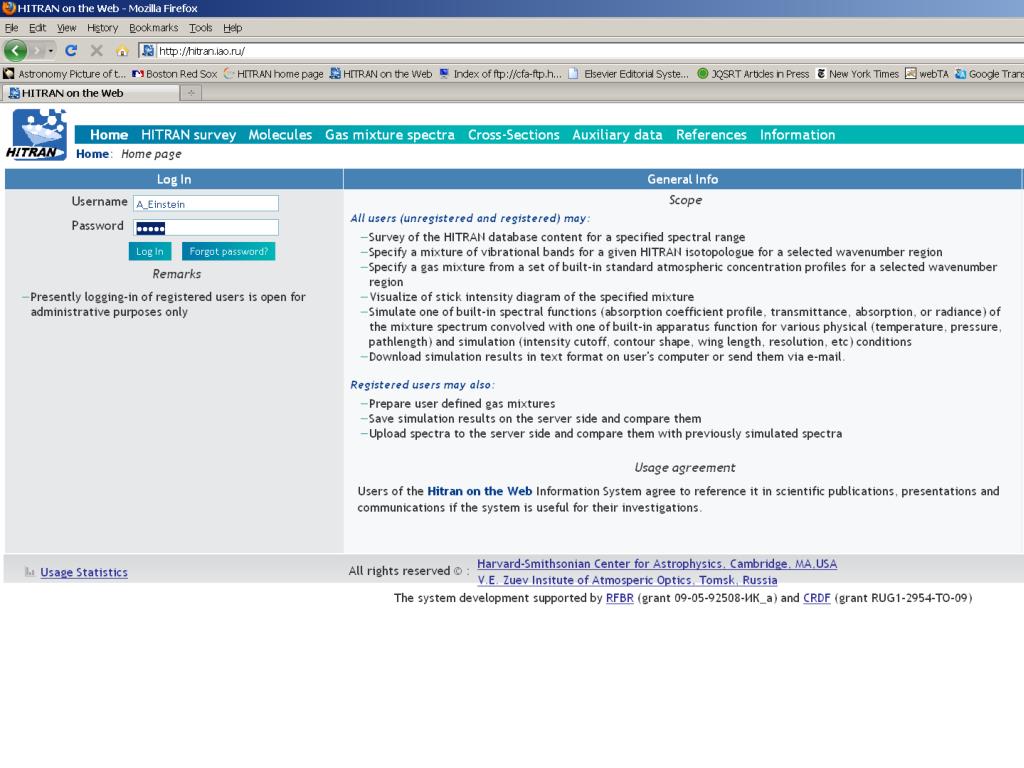 PPT - The HITRAN Molecular Database PowerPoint Presentation, free ...