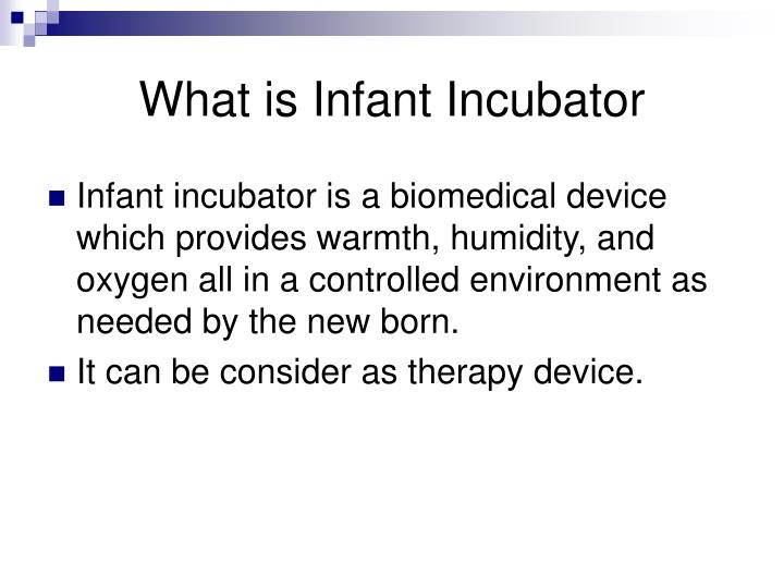 PPT Infant Incubator PowerPoint Presentation ID1048678