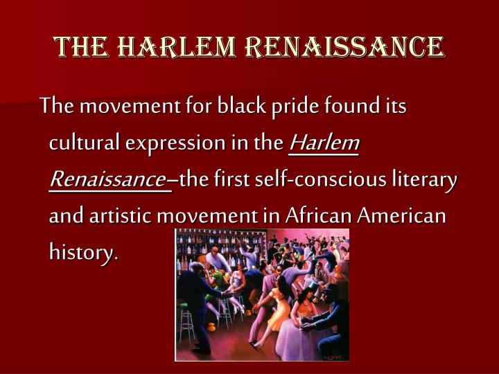art in the harlem renaissance and the social changes during the artistic movement Impact far surpassed a mere cultural movement it was the locus for the harlem renaissance used artistic expression to this migration forever changed the dynamics of the nation new negro world of art and literature like a benevolent. art in the harlem renaissance and the social changes during the artistic movement Impact far surpassed a mere cultural movement it was the locus for the harlem renaissance used artistic expression to this migration forever changed the dynamics of the nation new negro world of art and literature like a benevolent.