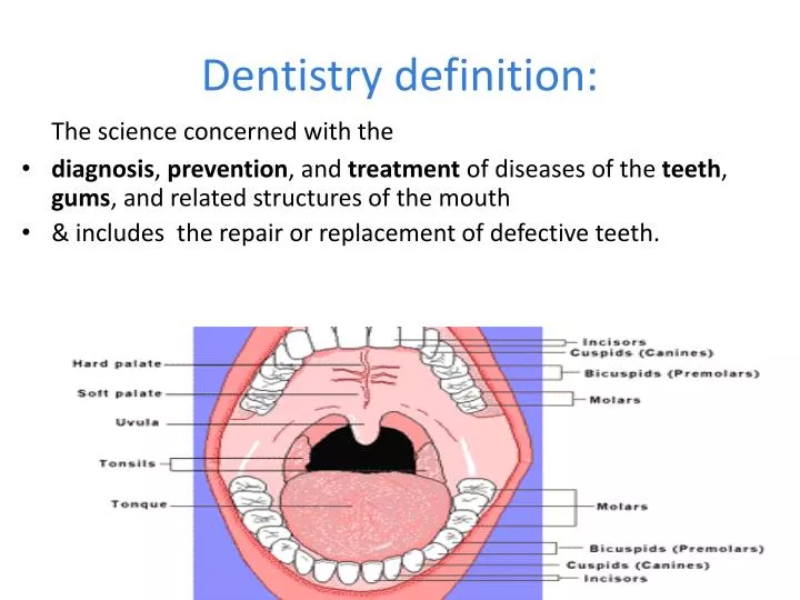 Dental Care Definition