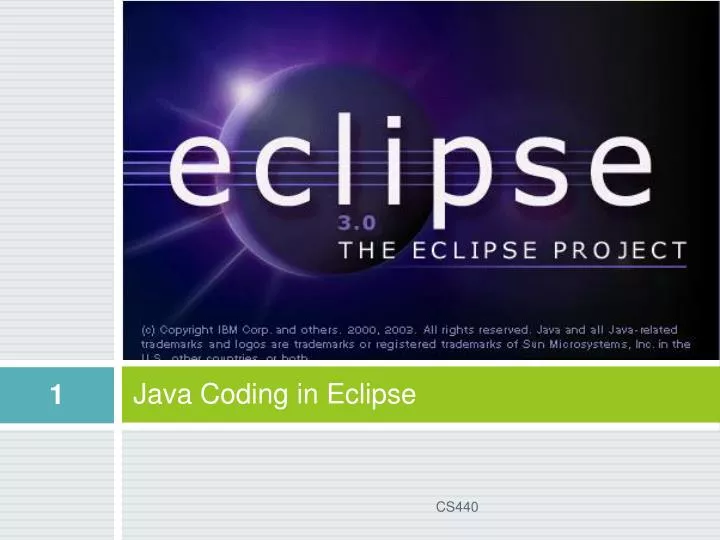 PPT - Java Coding in Eclipse PowerPoint Presentation, free download ...