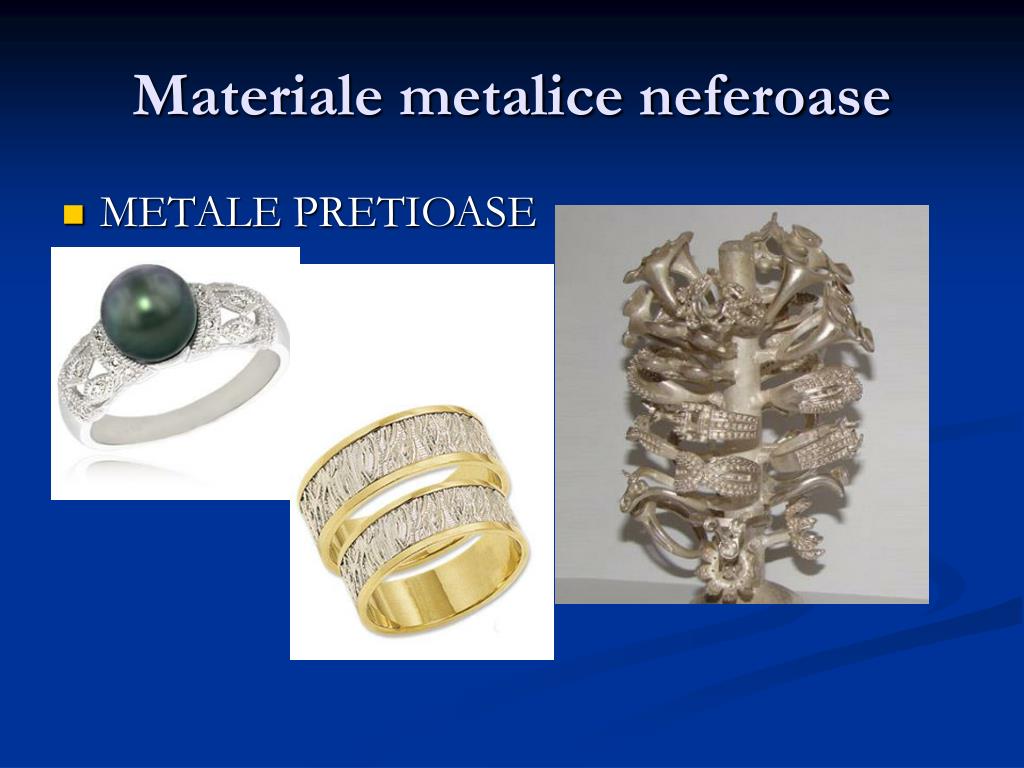 PPT - Materiale metalice PowerPoint Presentation, free download - ID:1052544