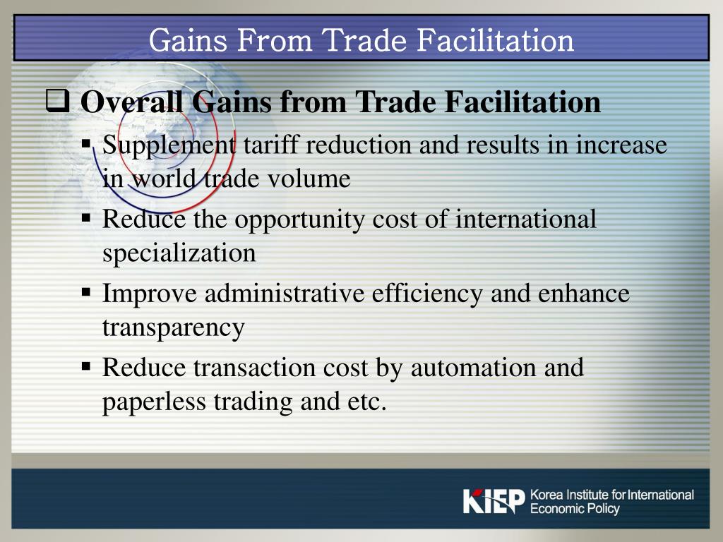 PPT - Economic Effects of Trade Facilitation in APEC: Policy ...