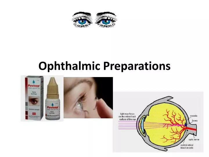 ophthalmic preparations n.