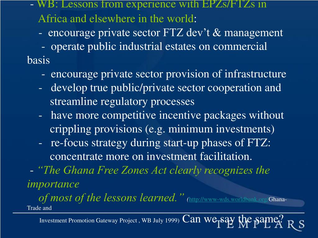 PPT Free Trade Zones & Nigeria Tax Regime Afolabi Elebiju, ACTI