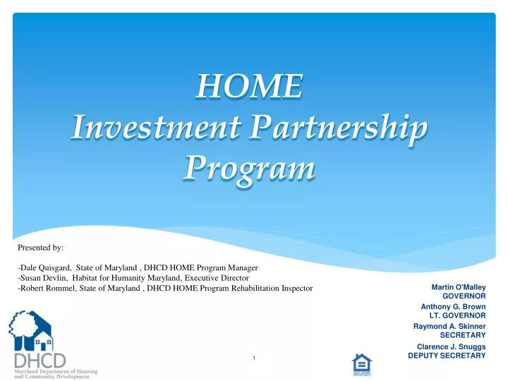 home investment partnership program n.