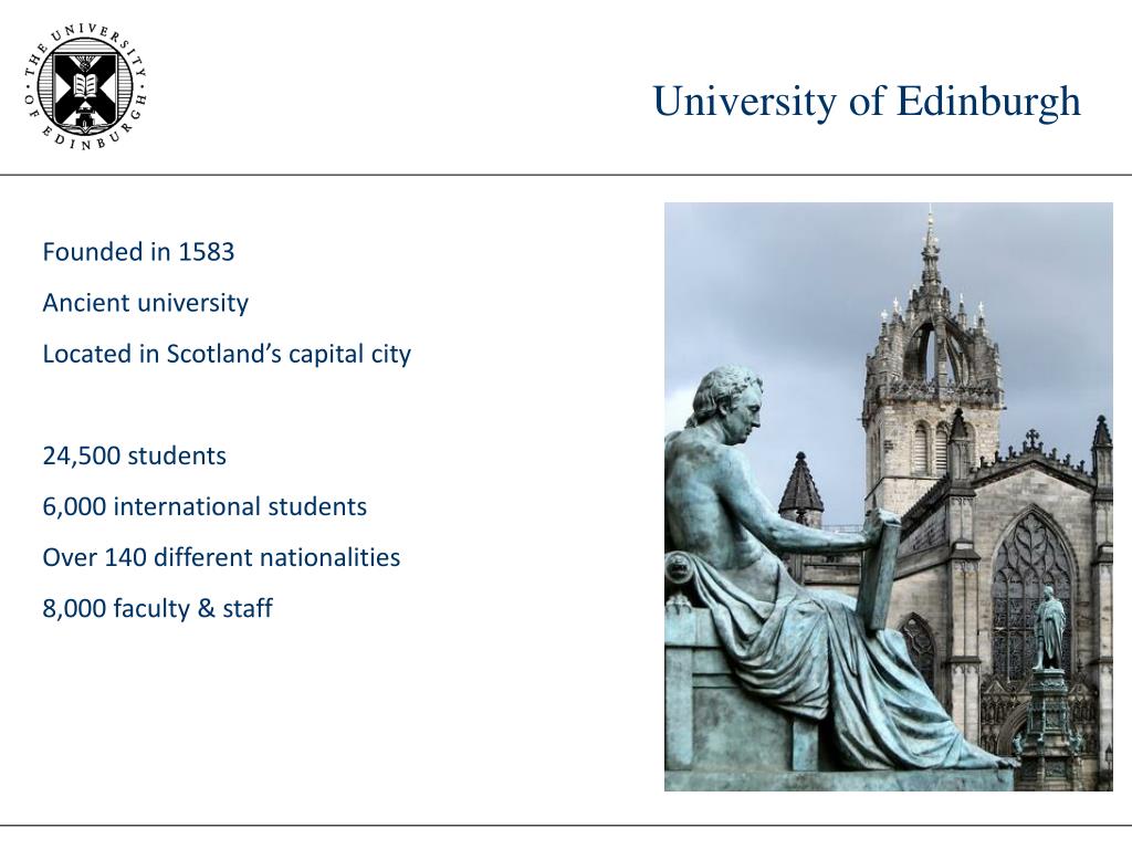 university of edinburgh presentation template