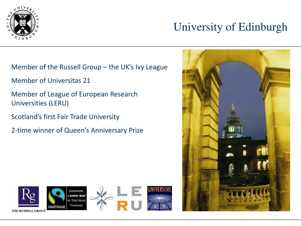 university of edinburgh presentation template