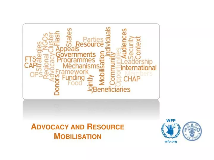 PPT Advocacy and Resource Mobilisation PowerPoint Presentation, free download ID1056864