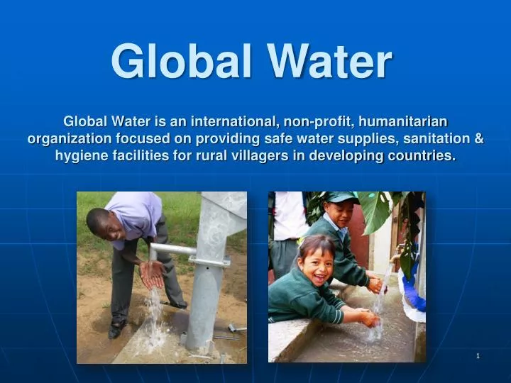 PPT Global Water PowerPoint Presentation, free download ID1057917