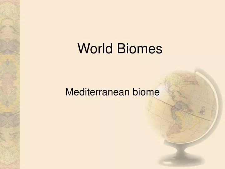 world biomes n.