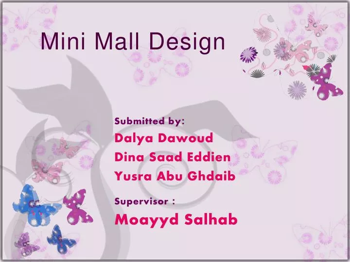 mini mall design n.
