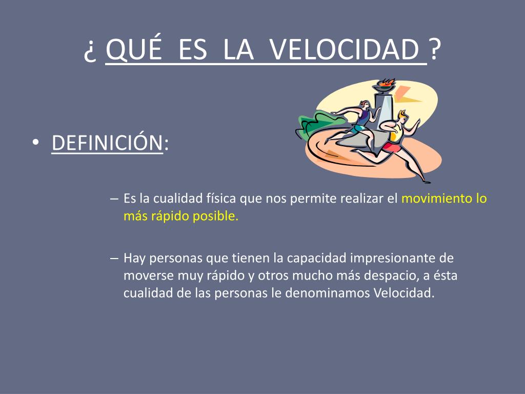 Definicion de movimiento rapido