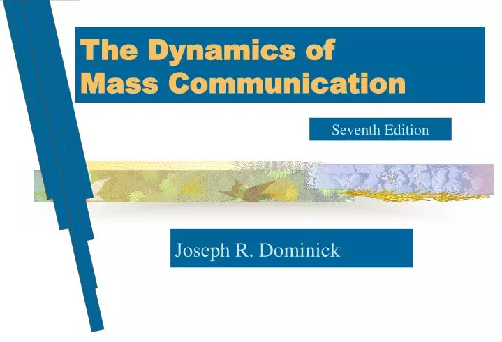 the dynamics of mass communication n.