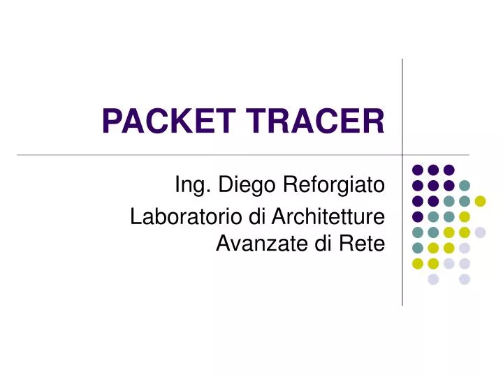 presentation packet tracer