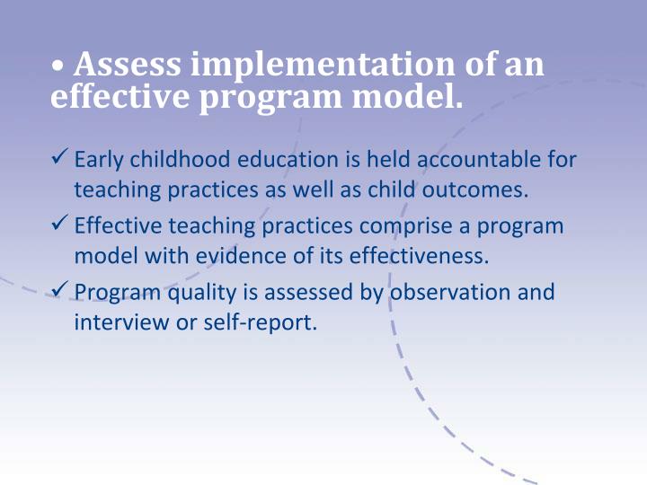 models in early childhood education models in early childhood education