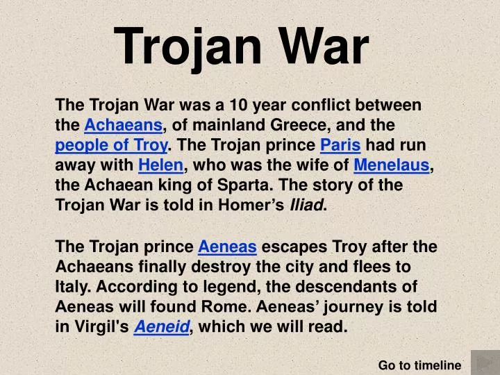 did the famous trojan war actually I'm talking about the famous trojan horse incident did some really escape the city, as the movie claims if so, where did they go and did. did the famous trojan war actually I'm talking about the famous trojan horse incident did some really escape the city, as the movie claims if so, where did they go and did.