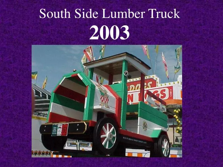 south side lumber truck n.