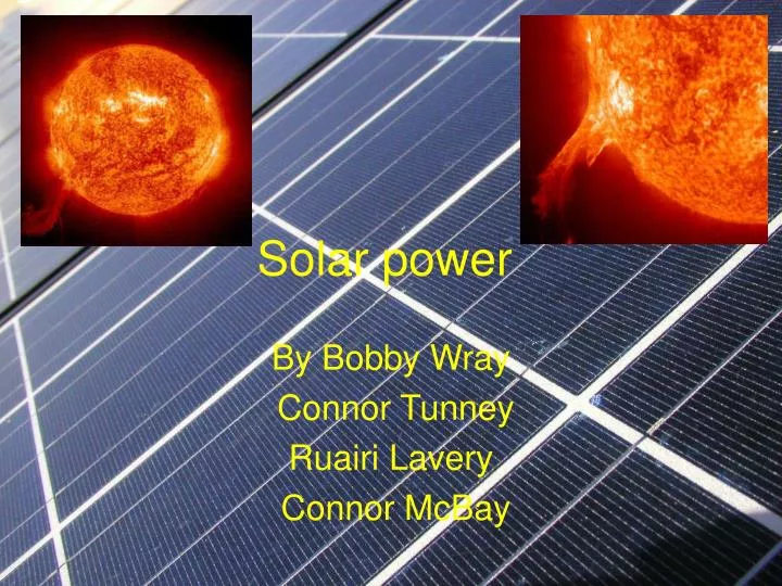 solar power n.