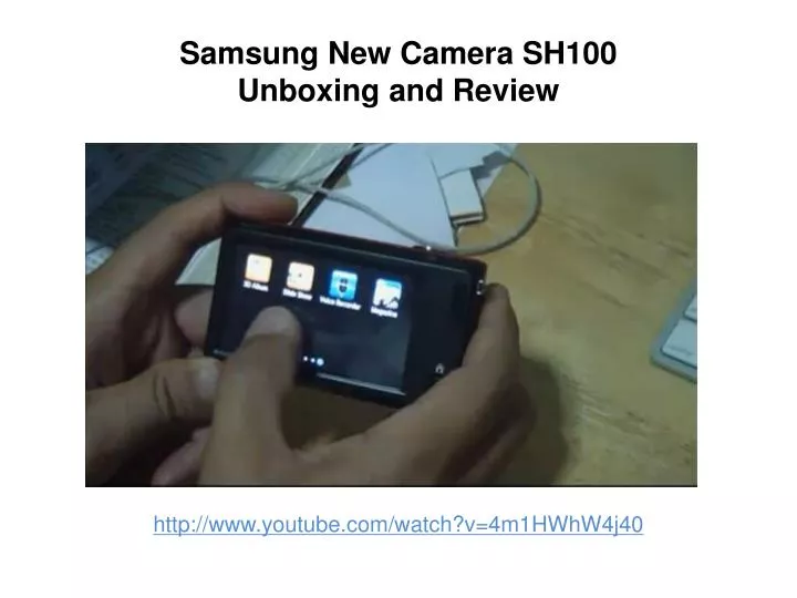samsung new camera sh100 unboxing and review n.