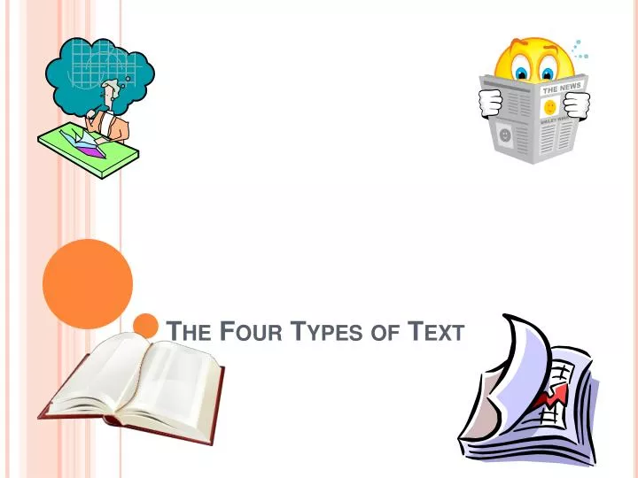 types of texts presentation