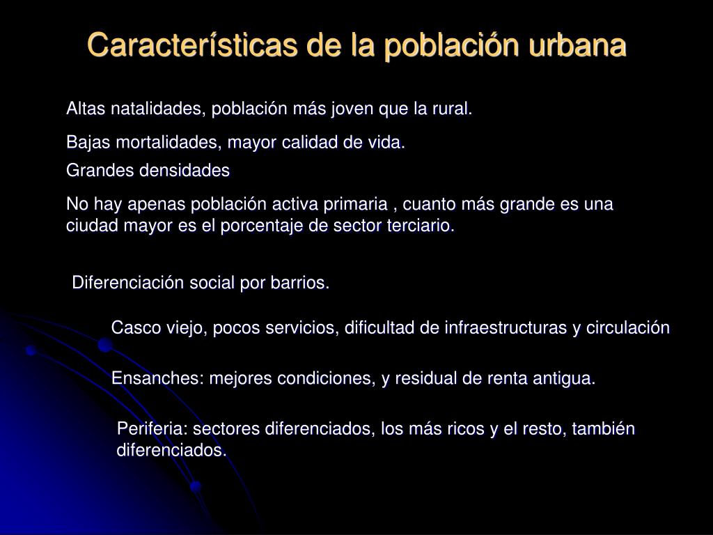 Ppt La Ciudad Demografia Problemas Urbanos Powerpoint