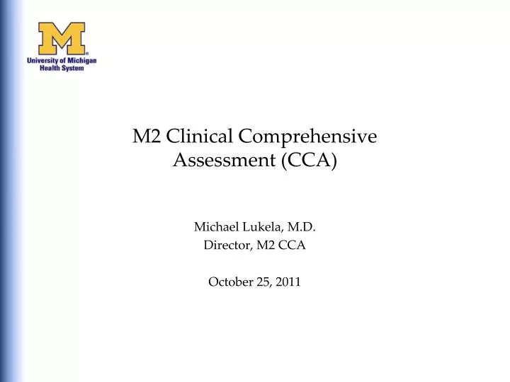 m2 clinical comprehensive assessment cca n.