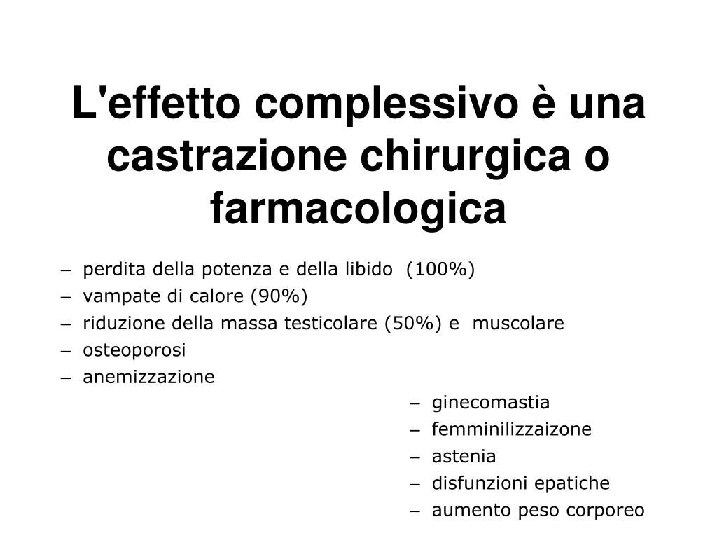 perdita di peso androcure