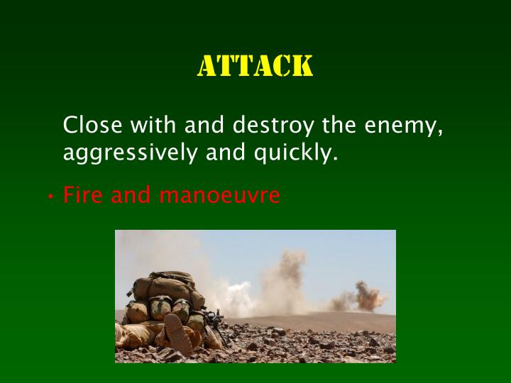 PPT The 6 Section Battle Drills PowerPoint Presentation ID1066819