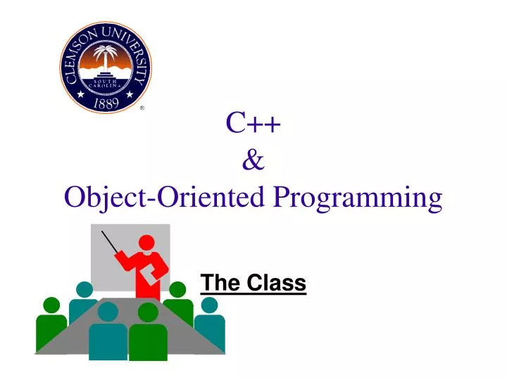 PPT - C++ & Object-Oriented Programming PowerPoint Presentation, free ...